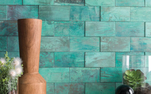 Antic Colonial Img Mos Worn Verdigris H